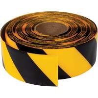 Ruban de marquage tr&egrave;s r&eacute;sistant pour plancher ArmorStripe, 3" x 100', PVC, Noir et jaune Superchem Industries