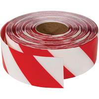 Ruban de marquage tr&egrave;s r&eacute;sistant pour plancher ArmorStripe, 3" x 100', PVC, Rouge et blanc Superchem Industries