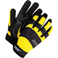 Gants performants &agrave; usage intensif avec paumes coussin&eacute;es, Taille Petit, Paume Synth&eacute;tique Superchem Industries