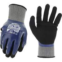 SpeedKnit Shield C4 Work Gloves, Size X-Large/10, 18 Gauge, Nitrile Coated, Nylon/Spandex Shell, ASTM ANSI Level A4/EN 388 Level C Superchem Industries