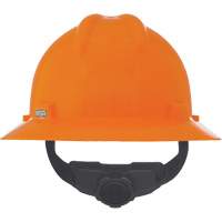 V-Gard&reg; Slotted Full-Brim Hardhat, Meets CSA Type 1, Ratchet Suspension, Non-Vented Superchem Industries