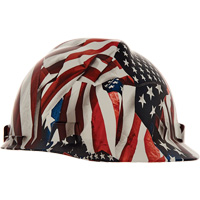 V-Gard&reg; Hydro Dip Hard Hat, Meets CSA Type 1, Ratchet Suspension, Non-Vented Superchem Industries
