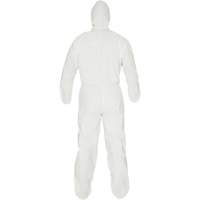 KleenGuard A40 Disposable Coveralls, Medium, White, Microporous Superchem Industries