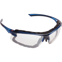 Dynamic Opti-Seal Semi-Rimless Safety Glasses, Clear Lens, Anti-Fog/Anti-Scratch, ANSI Z87+/Meets/Exceeds CSA Z94.3 Superchem Industries