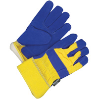 Gants d'ajusteur traditionnels, Taille unique, Paume en Cuir refendu, Doublure en Thinsulate Superchem Industries
