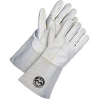 Gants de soudage &agrave; l'arc TIG, Cuir de ch&egrave;vre refendu, Taille Grand Superchem Industries