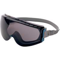 Uvex HydroShield&reg; Stealth&reg; Safety Goggles, Grey Lens, Anti-Fog/Anti-Scratch, Indirect Vent Superchem Industries