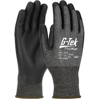 G-Tek&reg; PolyKor&reg; X7 Cut Resistant Gloves, Size Small, 18 Gauge, Polyurethane Coated, Polyethylene Shell, ASTM ANSI Level A7/EN 388 Level F Superchem Industries