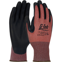 G-Tek&reg; PolyKor&reg; X7 Neuroma&reg; Cut Resistant Gloves, Size Small, 18 Gauge, Polyurethane Coated, Polyethylene Shell, ASTM ANSI Level A3/EN 388 Level C Superchem Industries