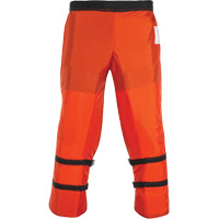 Chainsaw Chaps, 29" L, Orange, 400 Denier Nylon Superchem Industries