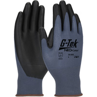 G-Tek&reg; NeoFoam&reg; Seamless Knit Coated Gloves, X-Small, Polyurethane Coating, 15 Gauge, Nylon Shell Superchem Industries