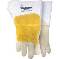 Mad Cow Welding Gloves, Grain Cowhide, Size Large Superchem Industries
