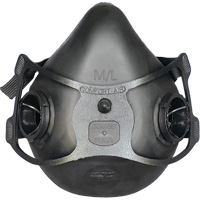 Comfort-Air&reg; 400Nx Half Mask without Exhalation Valve, Elastomer/Rubber, Small/Medium Superchem Industries