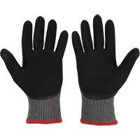 Gants d'hiver enduits par trempage, Petit, Calibre 13, Rev&ecirc;tement Latex de caoutchouc, ASTM ANSI niveau A5 Superchem Industries