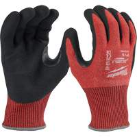 Gants r&eacute;sistants aux coupures enduits par trempage, Petit, Calibre 15, Rev&ecirc;tement Nitrile, ASTM ANSI niveau A4 Superchem Industries