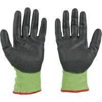 Gants &agrave; haute visibilit&eacute; enduits par trempage, Taille Petit, Calibre 15, Rev&ecirc;tement Polyur&eacute;thane, Enveloppe en Poly&eacute;thyl&egrave;ne, ASTM ANSI niveau A5 Superchem Industries