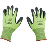 Gants &agrave; haute visibilit&eacute; enduits par trempage, Taille Petit, Calibre 15, Rev&ecirc;tement Polyur&eacute;thane, Enveloppe en Poly&eacute;thyl&egrave;ne, ASTM ANSI niveau A5 Superchem Industries