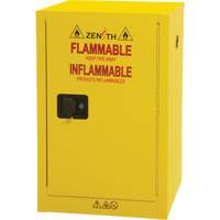 Armoire de rangement pour a&eacute;rosols inflammables, 12 gal., 1 Porte(s), 23" La x 35" h x 18" p Superchem Industries