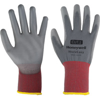 WorkEasy Cut Protective Gloves, Size 6/X-Small, 13 Gauge, Polyurethane Coated, Polyester Shell, EN 388 Level 1 Superchem Industries