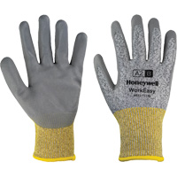WorkEasy Cut Protective Gloves, Size 6/X-Small, 13 Gauge, Polyurethane Coated, HPPE/Glass Fibre Shell, ASTM ANSI Level A2/EN 388 Level B Superchem Industries