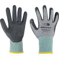 WorkEasy Cut Protective Gloves, Size 6/X-Small, 13 Gauge, Foam Nitrile Coated, HPPE/Glass Fibre Shell, ASTM ANSI Level A3/EN 388 Level C Superchem Industries
