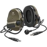 Casque VI NIB avec deux fils de sortie Peltor ComTac, Style Cordon cervical, 22 dB Superchem Industries