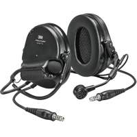 Casque VI NIB avec deux fils de sortie Peltor ComTac, Style Cordon cervical, 22 dB Superchem Industries