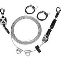 Temporary Horizontal Lifeline, Galvanized Cable Superchem Industries