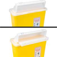 Contenant pour objets pointus et tranchants, Capacit&eacute; de 4,6 L Superchem Industries