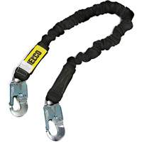 Arc Flash Lanyard, 6', Locking Snap Hook Center, Locking Snap Hook Leg Ends, Nylon Superchem Industries