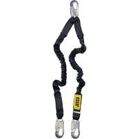 Arc Flash Lanyard, 4', Locking Snap Hook Center, Locking Snap Hook Leg Ends, Nylon Superchem Industries