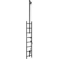 Lad-Saf Cable Vertical Safety System Climb Extension Bracketry, Galvanized Steel Superchem Industries