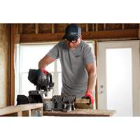 Hybrid Work Tee Shirt, Men's, Small, Grey Superchem Industries