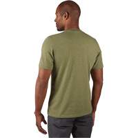 Hybrid Work Tee Shirt, Men's, Small, Green Superchem Industries