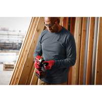 Hybrid Work Tee Shirt, Men's, Small, Blue Superchem Industries