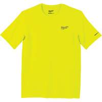 Workskin Lightweight High Visibility Shirt, Men's, Small, Yellow Superchem Industries