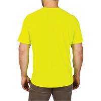 Workskin Lightweight High Visibility Shirt, Men's, Small, Yellow Superchem Industries