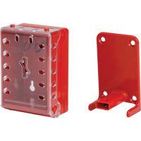 Ultra Compact Lock Box, Red Superchem Industries