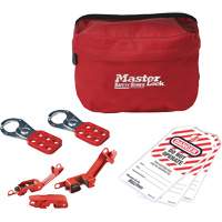 Trousse de cadenassage de base sans cadenas, Ensemble &eacute;lectrique, 8 composants compris Superchem Industries