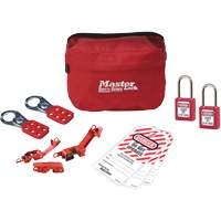 Trousse de cadenassage avec serrures en thermoplastique Zenex, Ensemble &eacute;lectrique, 11 composants compris Superchem Industries