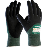 ATG MaxiFlex&reg; Cut Seamless Cut Resistant Gloves, Size Large, 15 Gauge, Nitrile Coated, Engineered Yarn Shell, ASTM ANSI Level A2/EN 388 Level 3/EN 388 Level B Superchem Industries