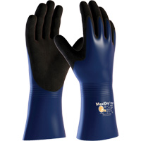 ATG MaxiDry&reg; Plus Chemical & Cut Resistant Gloves, Large, Nitrile Coating, Nylon/Elastane Shell Superchem Industries