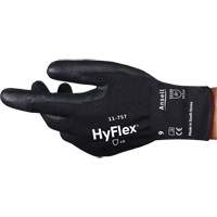 Gants r&eacute;sistant aux coupures Hyflex 11-757, 6, Calibre 18, Rev&ecirc;tement Polyur&eacute;thane, ASTM ANSI niveau A7/EN 388 niveau F Superchem Industries