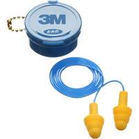 E-A-R Ultrafit Premolded Earplugs, Corded, Pair - Plastic Case, 25 dB NRR, One-Size Superchem Industries