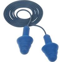 E-A-R Ultrafit Premolded Earplugs, Corded, One-Size, Bulk - Polybag, NRR 25 dB NRR dB Superchem Industries