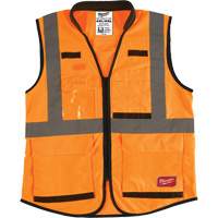 Veste de s&eacute;curit&eacute; haute performance, Orange haute visibilit&eacute;, 4T-Grand/5T-Grand Superchem Industries