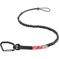 Locking Tool Lanyard, Bungee, Carabiner/Loop Superchem Industries