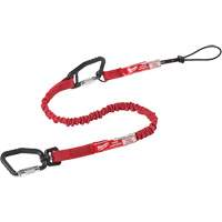 Quick-Connect Locking Tool Lanyard, Bungee, Carabiner/Loop Superchem Industries