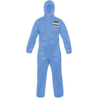 Safegard GP Coveralls, Medium, Blue, SMMS Superchem Industries