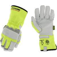 Hi-Viz Needlestick Protection Gloves, Size Small, Polyurethane Coated, DuraHide Shell, ASTM ANSI Level A5 Superchem Industries